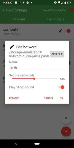 Play Hotword Plugin [Tasker Plugin] as an online game Hotword Plugin [Tasker Plugin] with UptoPlay